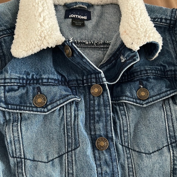 basic editions jean jacket in great condition no stains - Picture 3 of 4